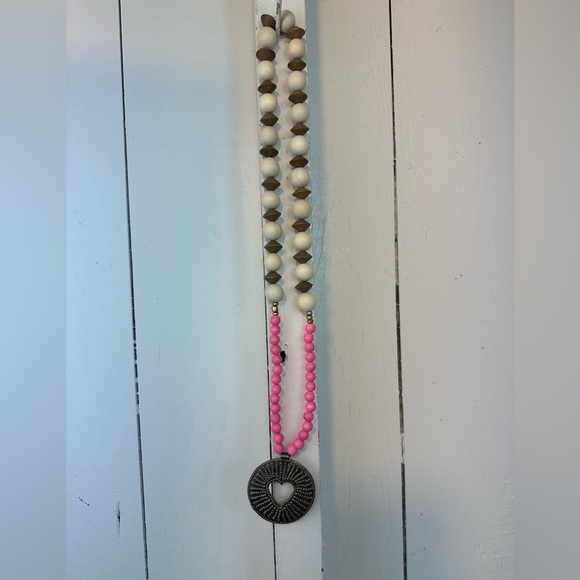 Heart for Haiti Heart Handmade Necklace Macy’s New Jewelry - Picture 3 of 8